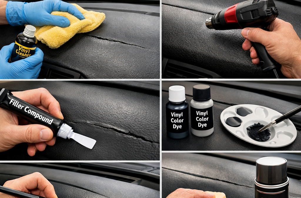 Vinyl Repair Tips to Restore Cracked Dashboards